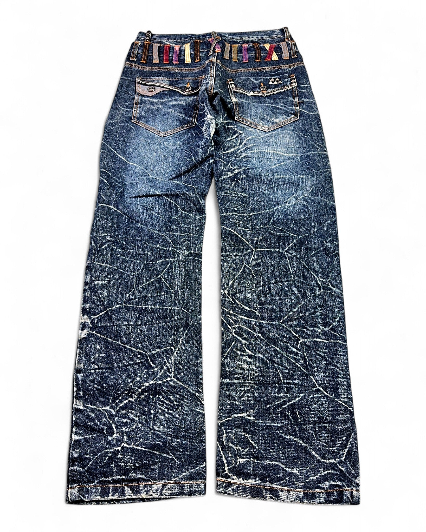 2000's Nylaus Jeans Japanese Archive Straight Jeans *very rare 29x32 (S)