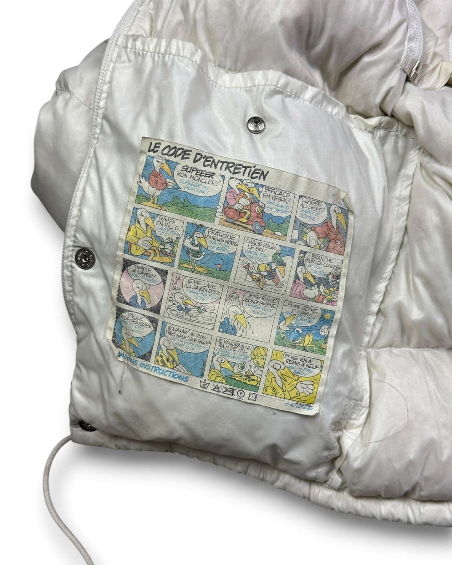 1980's Moncler Archive 2in1 Puffer Jacket *extremely rare (S)