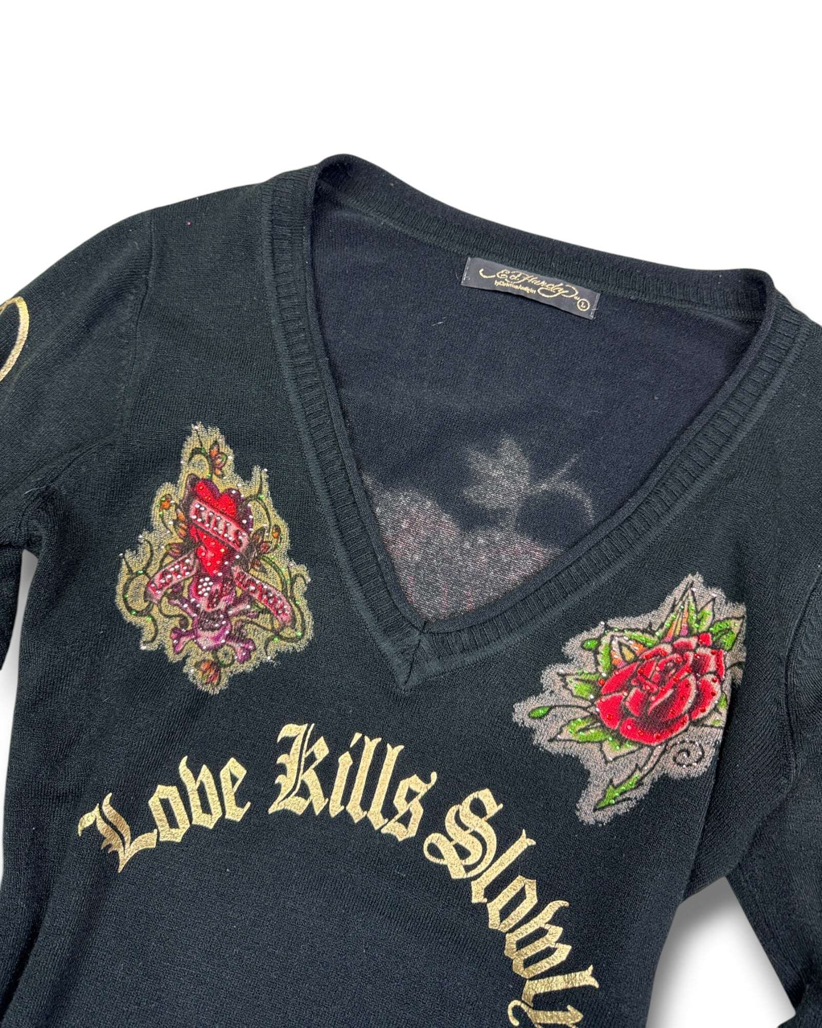 2000's Ed Hardy Archive Dress Women's *very rare (L)