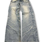 2000's Lolita Straight/Baggy Japanese Archive Jeans *very rare 30x28 (M)