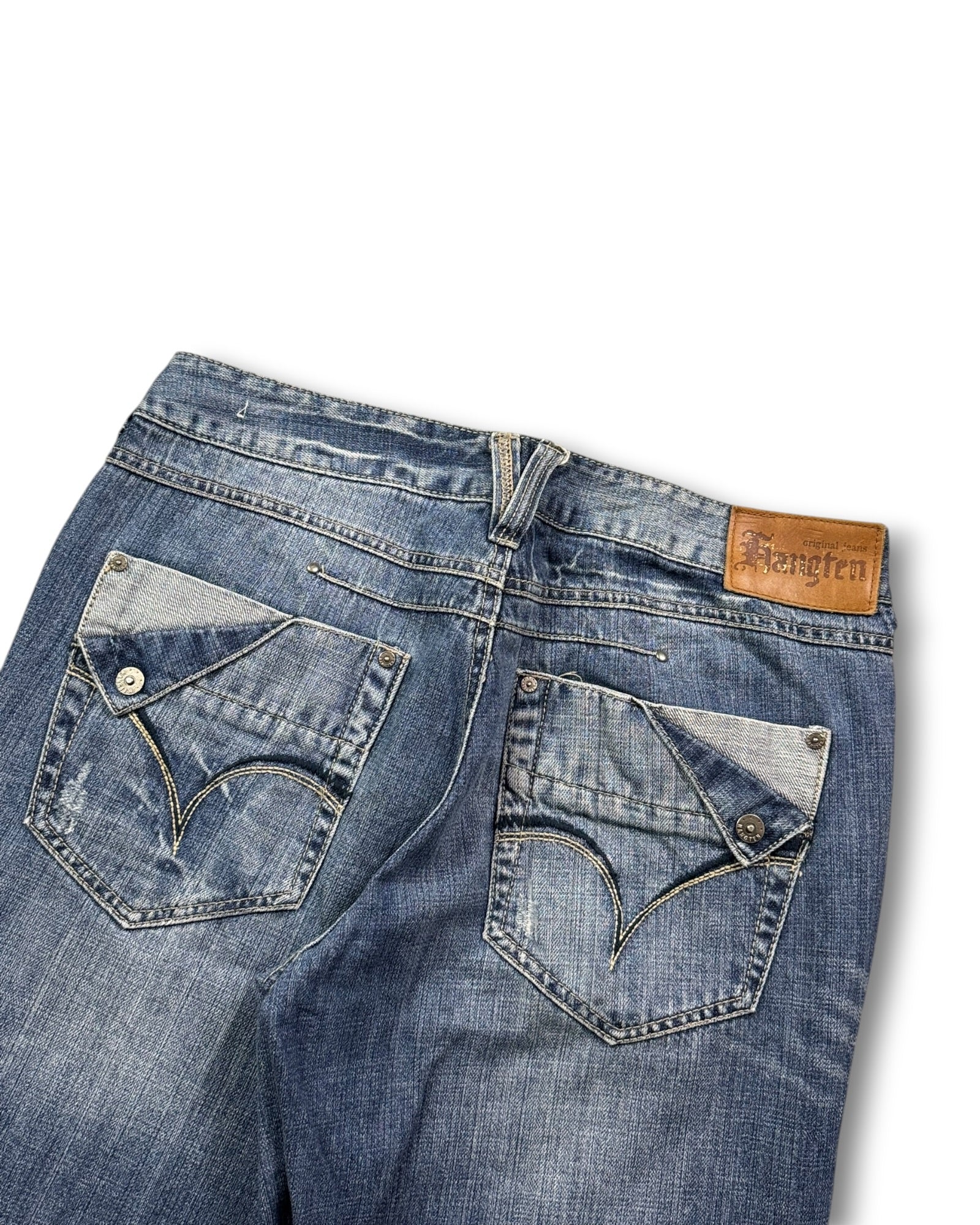 2000's Hangten Baggy Jeans *rare 32x32 (M)