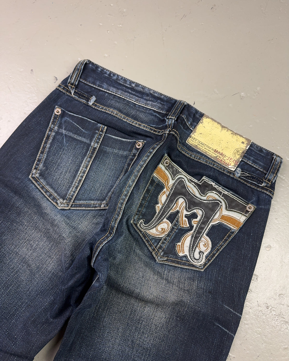 2000's Maru Jeans Korean Archive Bootcut/Flared Jeans *very rare 30x32 (M)