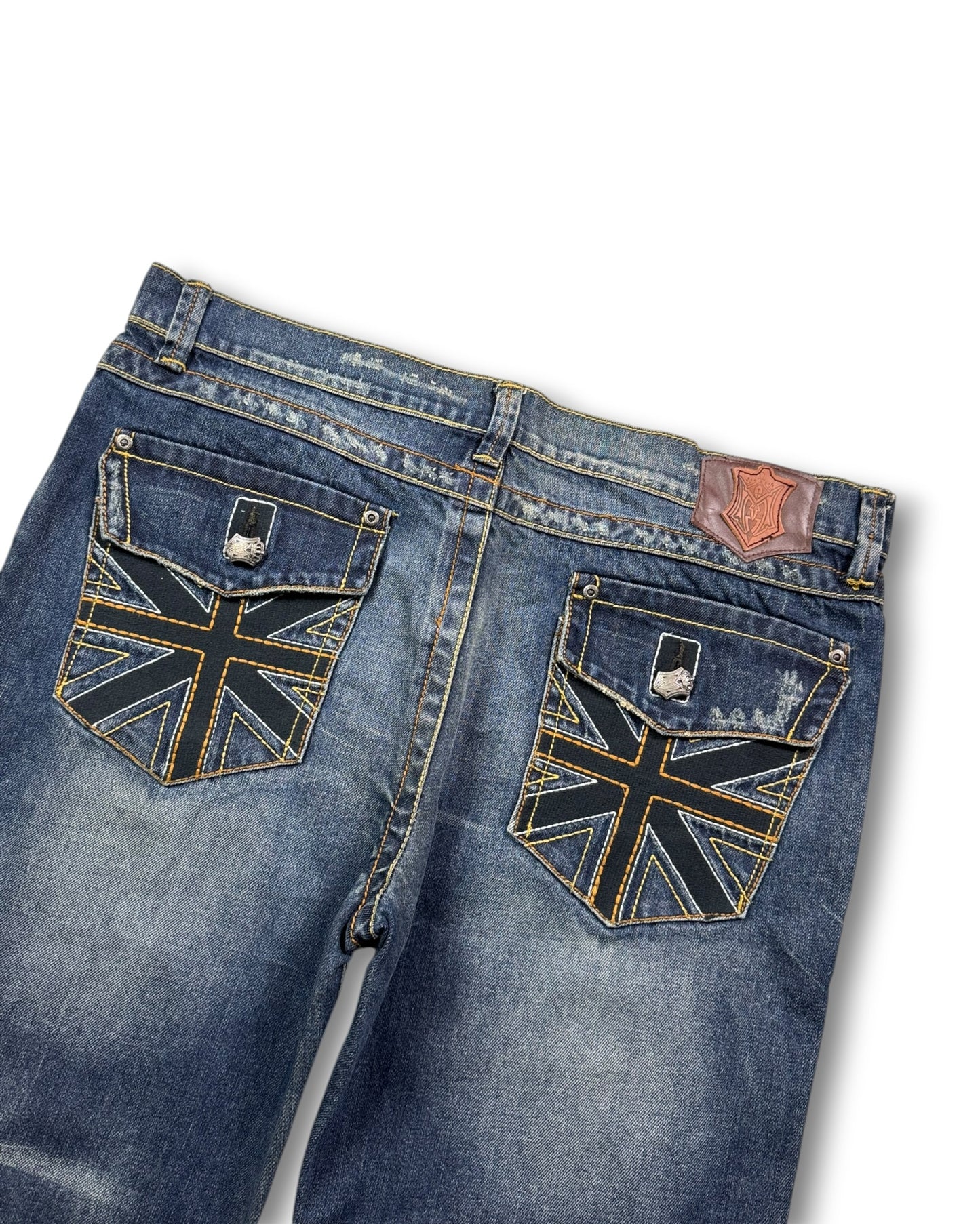 2000's Japanese Archive Baggy/Bootcut Jeans *very rare 38x36 (XXL)