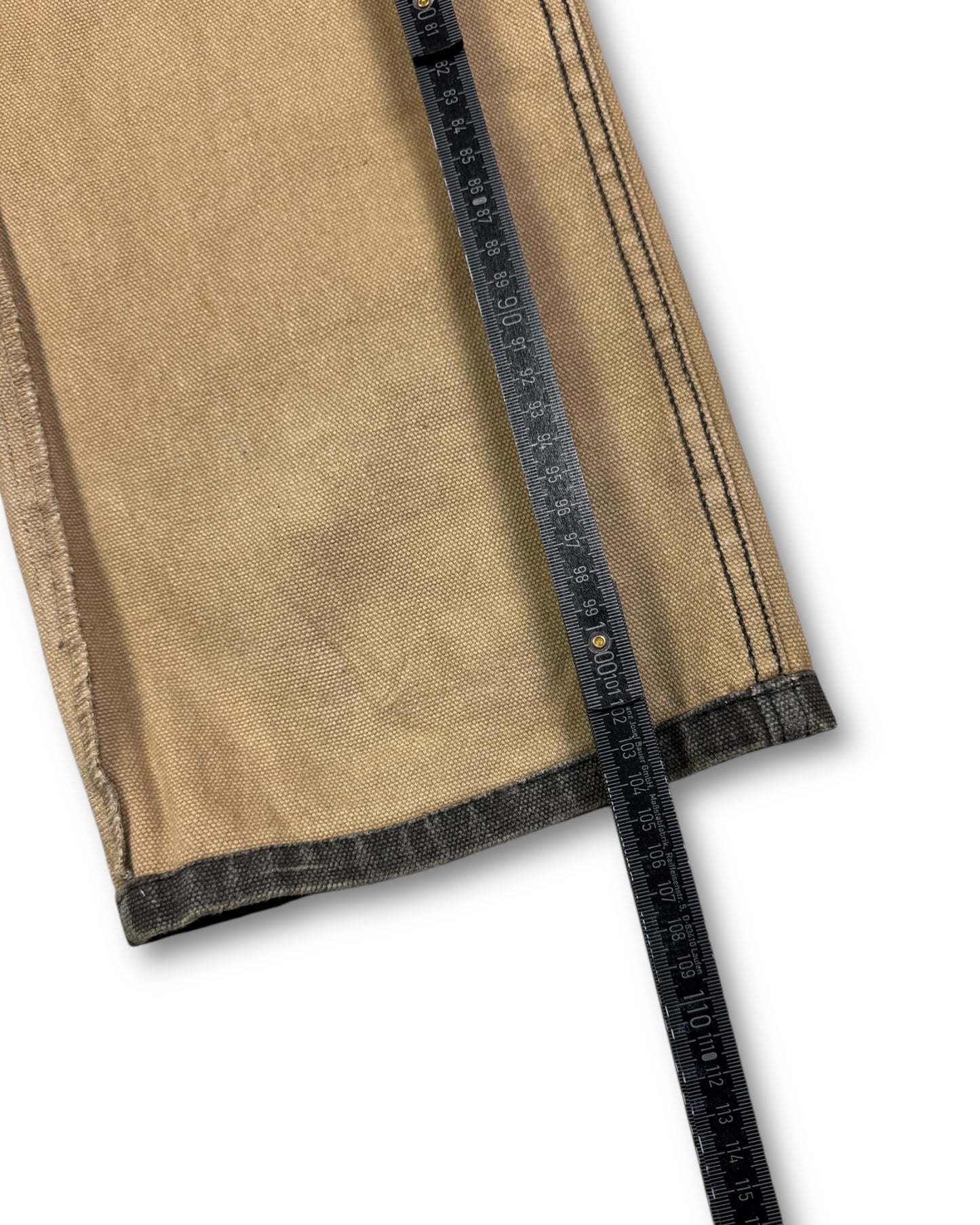 1990's 5RL Straight/Baggy Reversible 2in1 Zip Up Archive Workwear Jeans *extremely rare 30x32 (M)