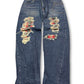 2000's Japanese Baggy/Straight Jeans *rare 34x34 (L)