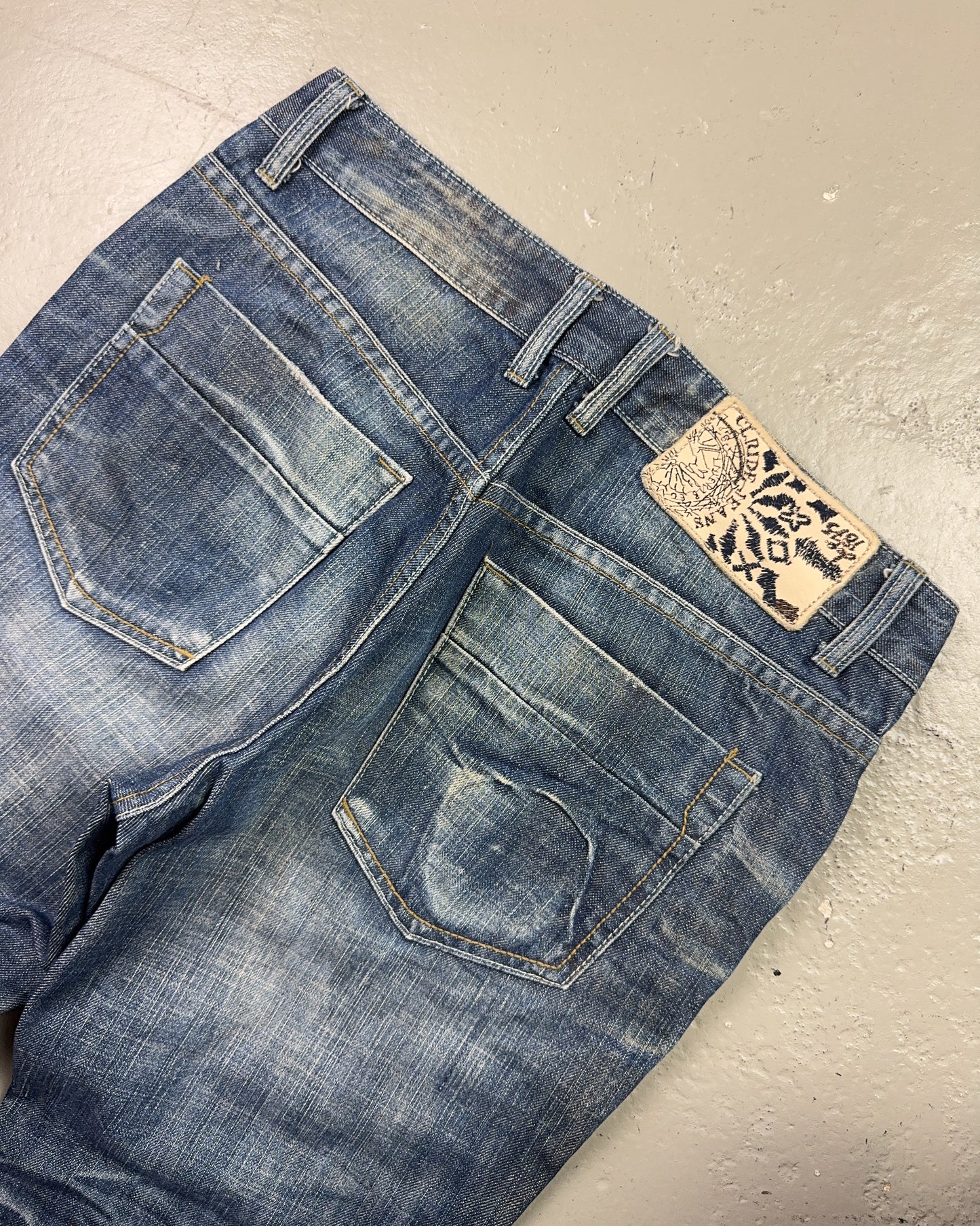 2000's Clride Korean Archive Bootcut Jeans *very rare 32x32 (M)