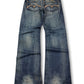 2000's Oniarai Nippon Straight/Baggy Japanese Jeans *very rare 32x32 (M)