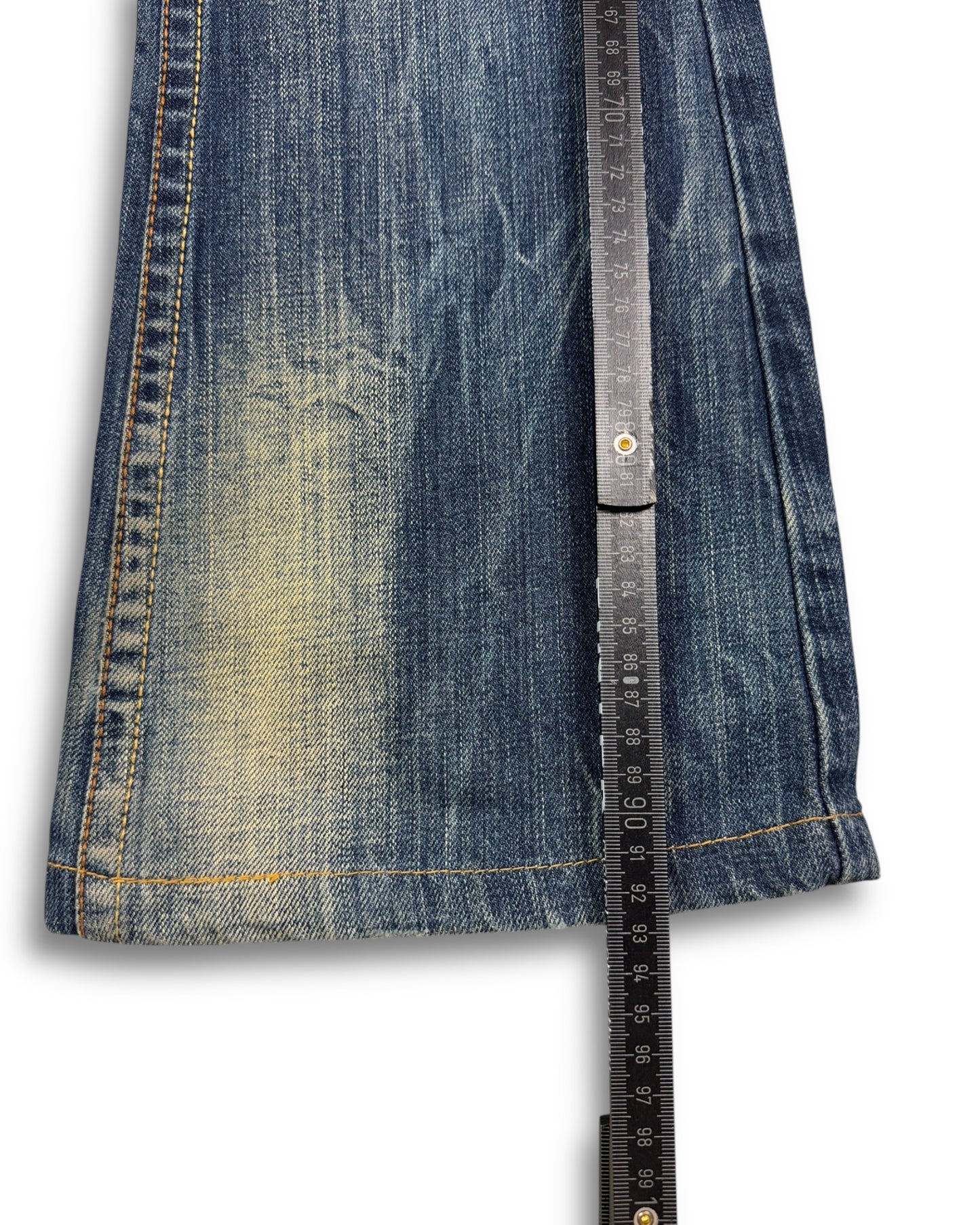 2000's Studio R.P. Low Waist/Bootcut Japanese Archive Jeans Women's *very rare 32x28 (M)