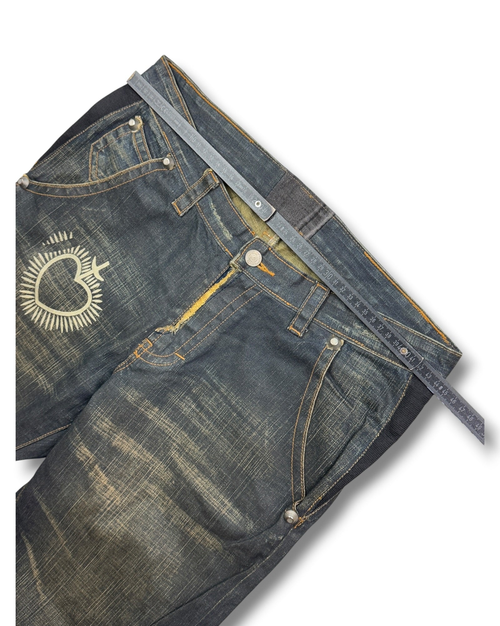 2000's Dsquared BOOTLEG Straight/Baggy Jeans * 34x32 (L)