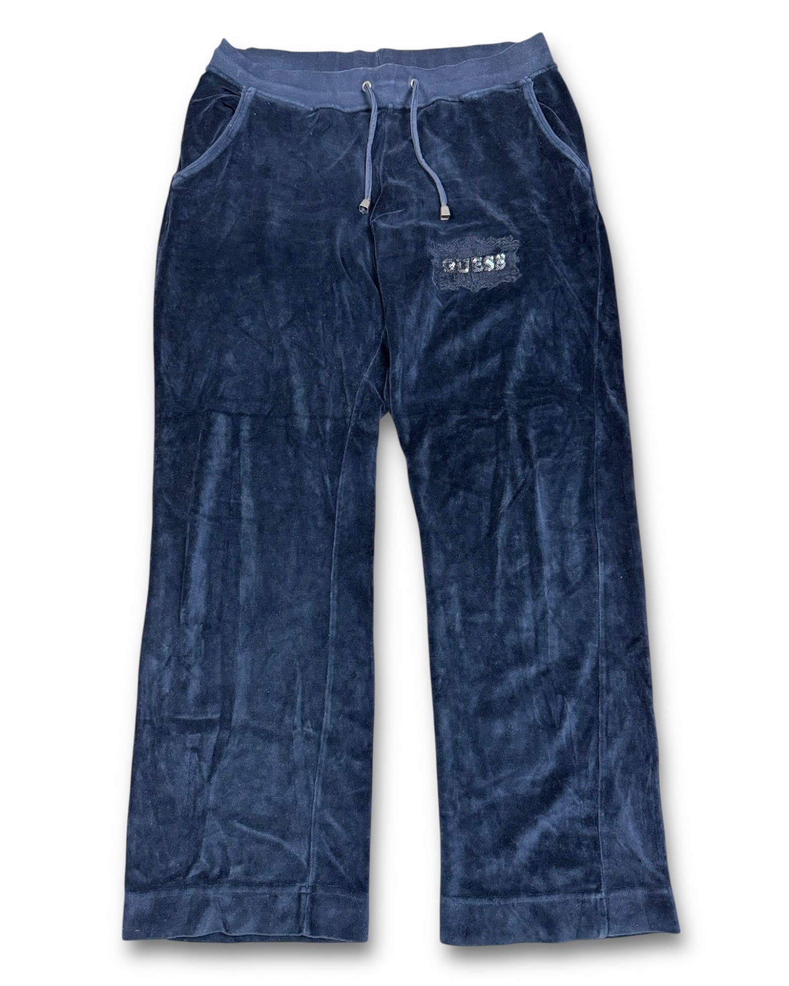 2000's Guess Track Pants Velour Women's Women's *rare (XL)