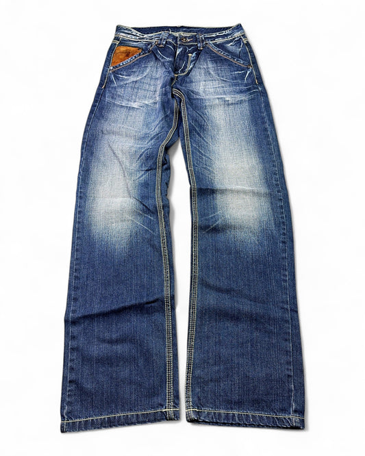 2000's Gwg Straight/Baggy Jeans * 29x32 (S)