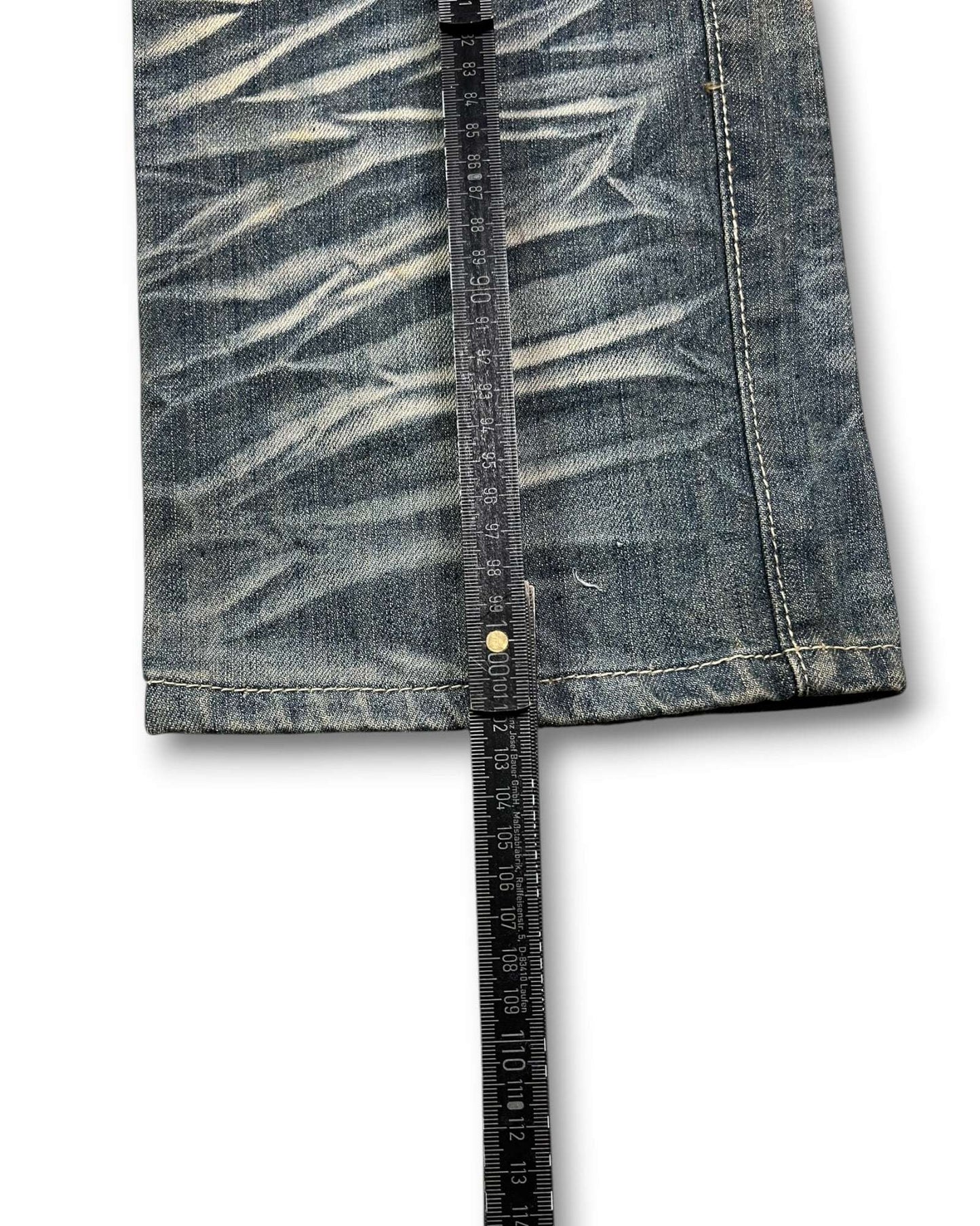 2000's Japanese Style Straight/Baggy Jeans *rare 32x30 (M)