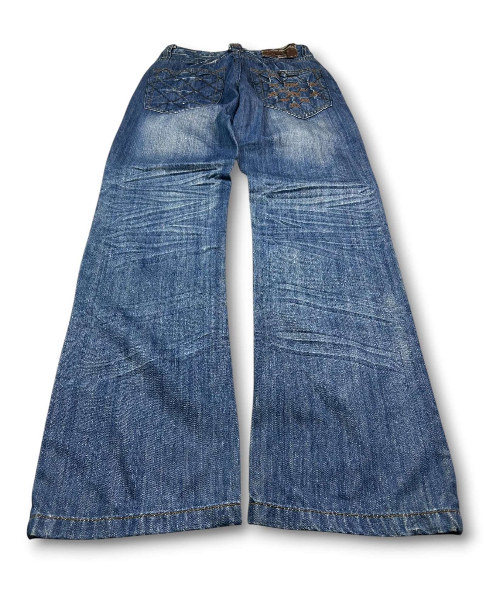 2000's Japanese Style Straight/Baggy Jeans *rare 30x32 (M)