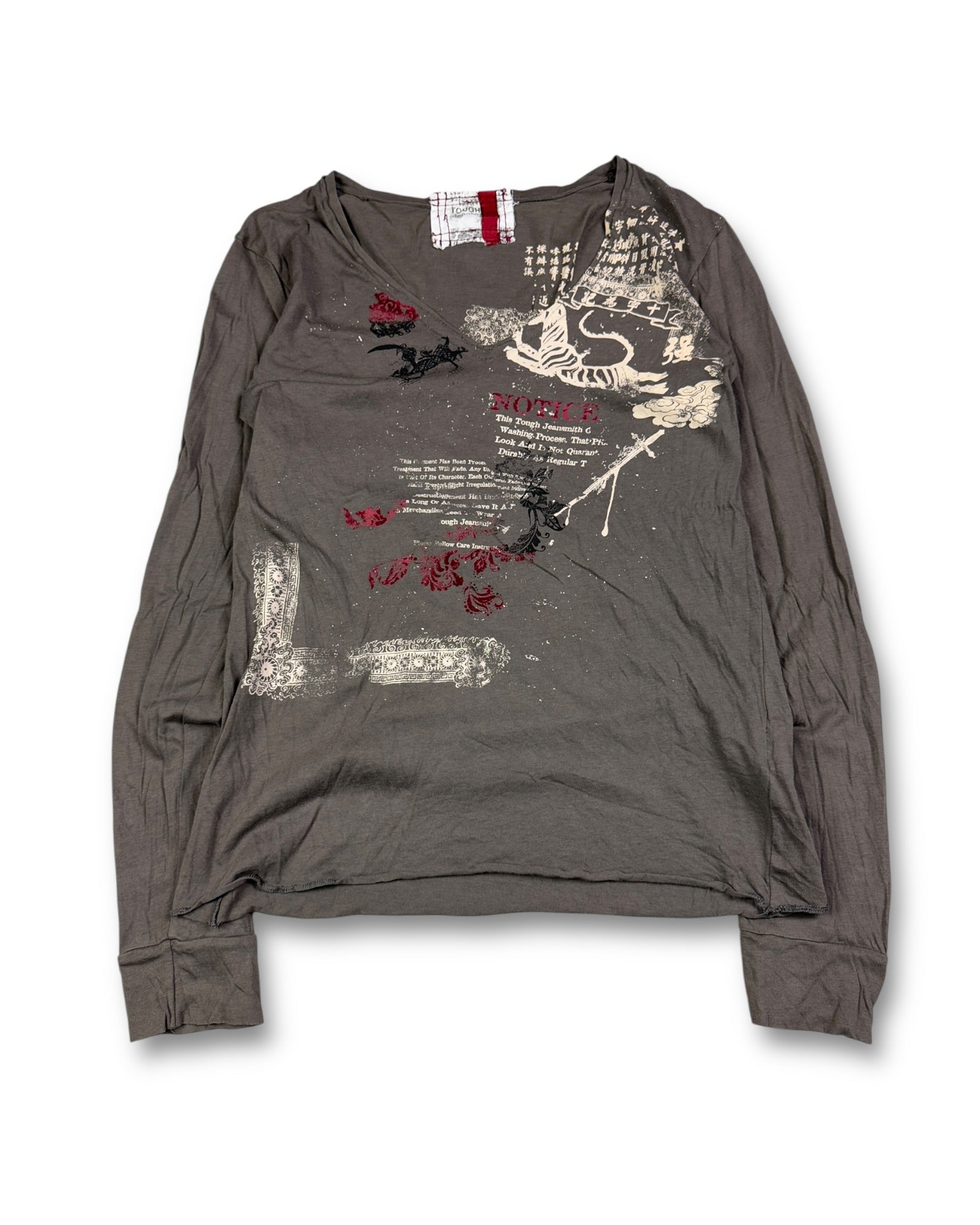 2000's Tough Longsleeve Women's *rare (M)