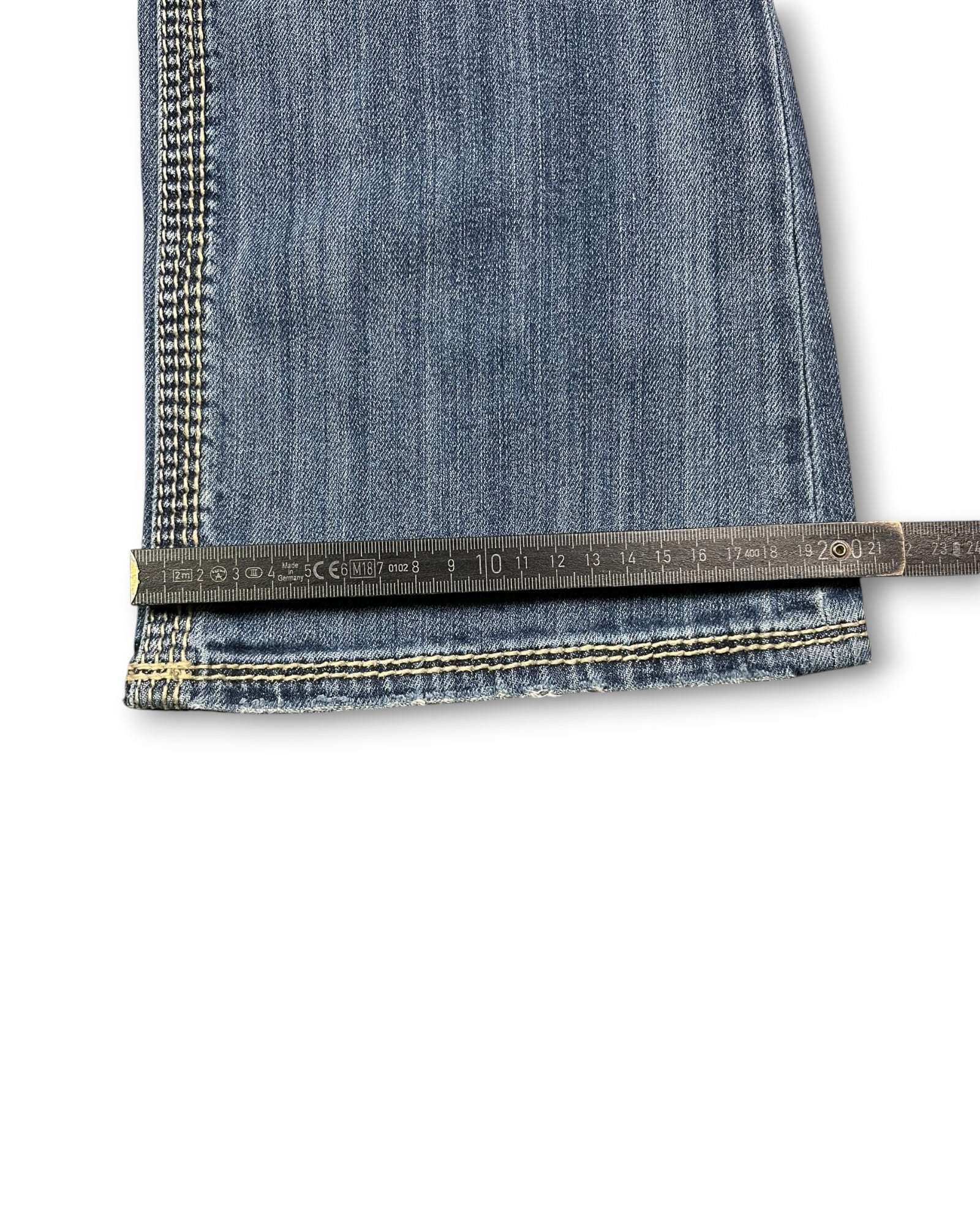 2000's Silver Low Waist/Bootcut Jeans Women's * W30 (M)