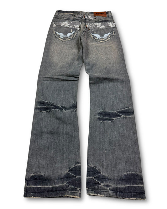 2000's Pointloma Straight/Baggy Japanese Archive Jeans *very rare 29x32 (S)