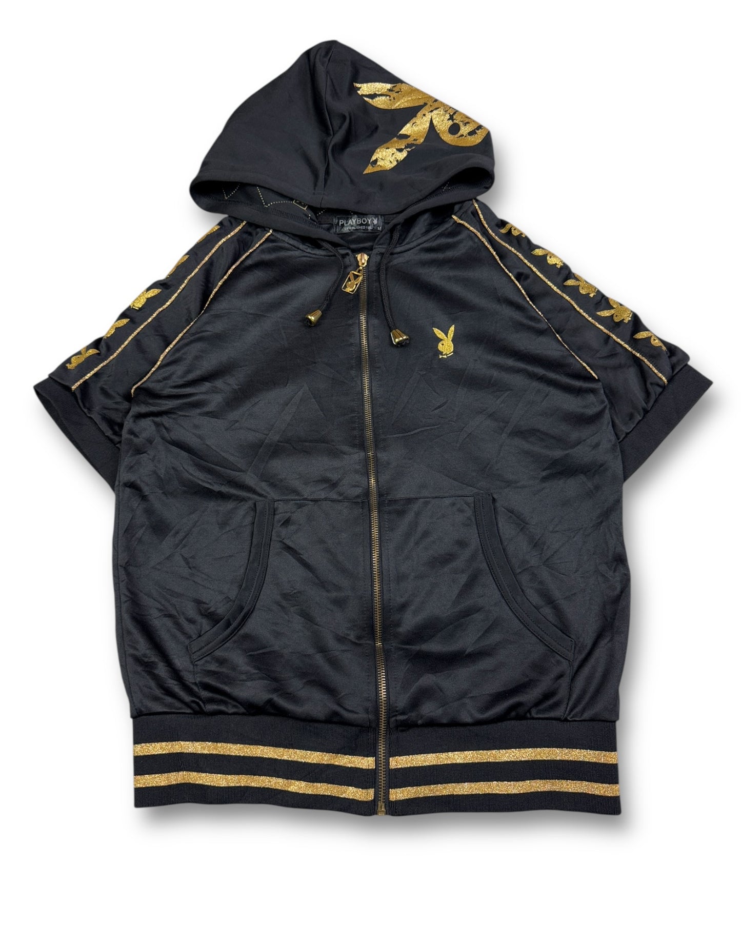 2000's Playboy Zip Hoodie/ Shirt *very rare (M)