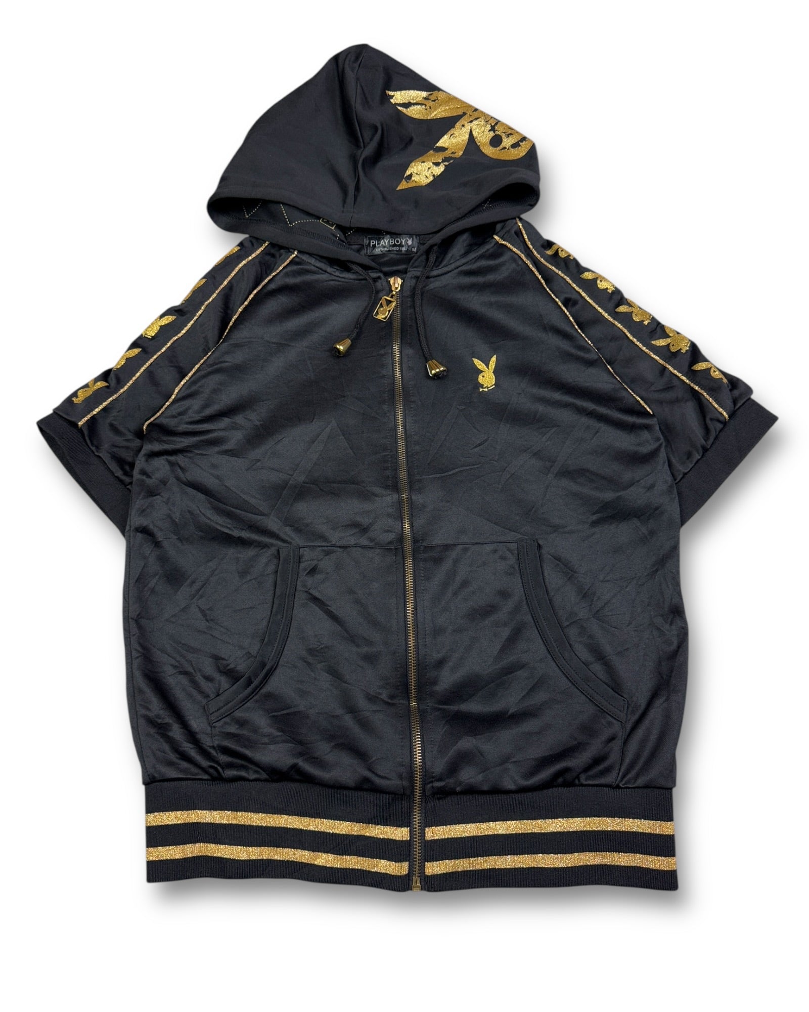 2000's Playboy Zip Hoodie/ Shirt *very rare (M)