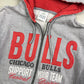 2000's Adidas Chicago Bulls Zip Hoodie *rare (L)