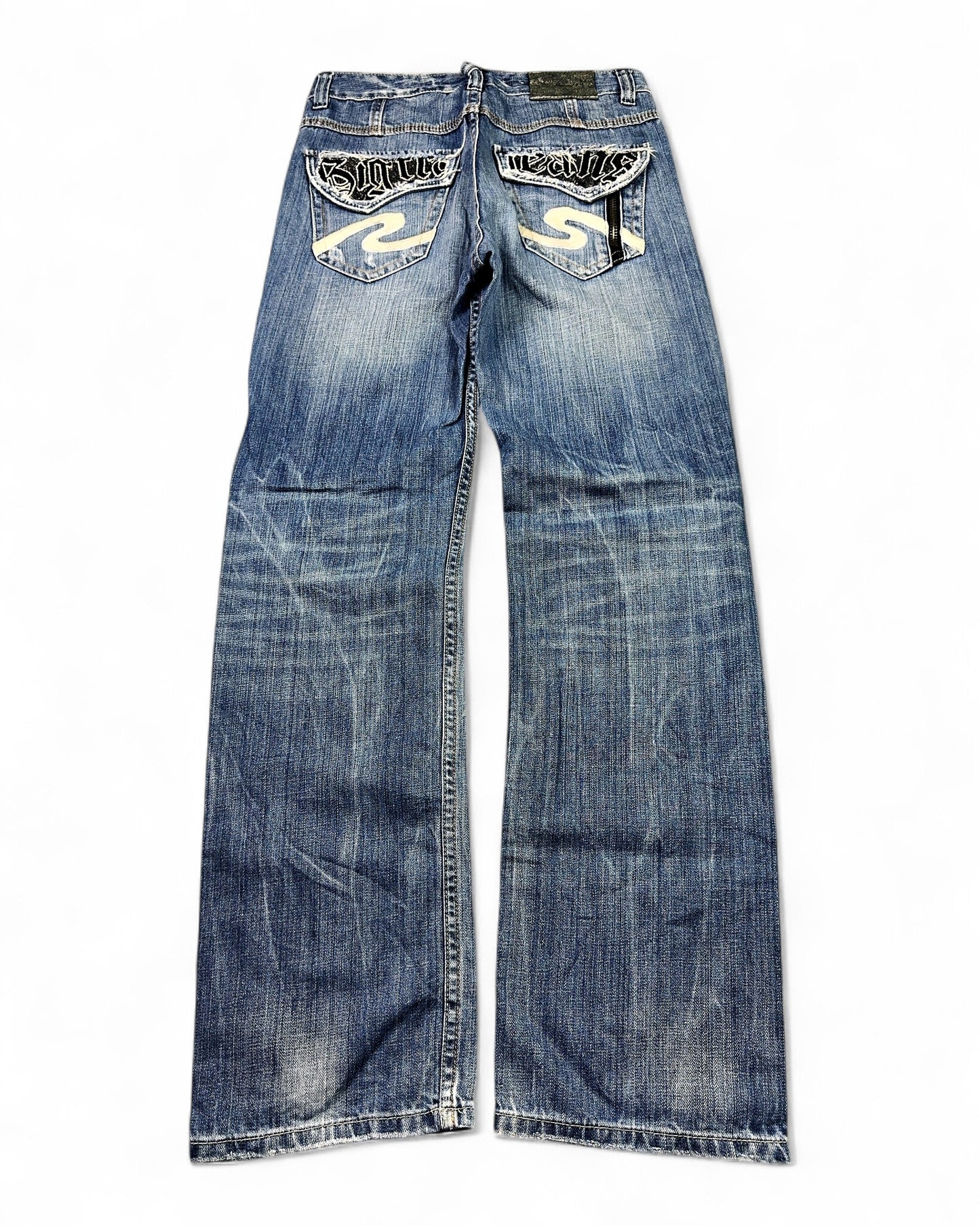 2000's Osaka Big Train Japanese Archive Straight/Baggy Jeans *very rare 30x32 (M)