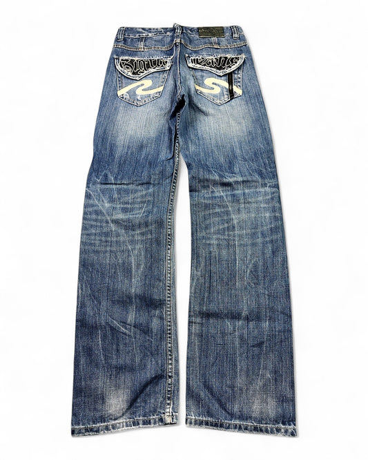 2000's Osaka Big Train Japanese Archive Straight/Baggy Jeans *very rare 30x32 (M)