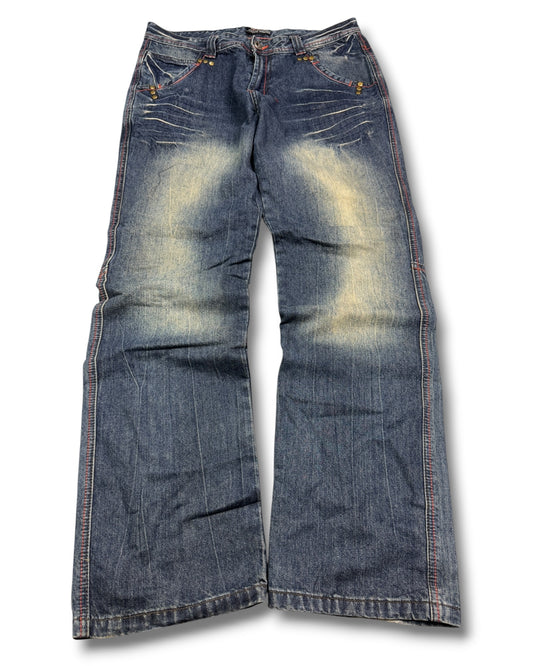 2000's B74 Straight Jeans *rare 34x32 (L)