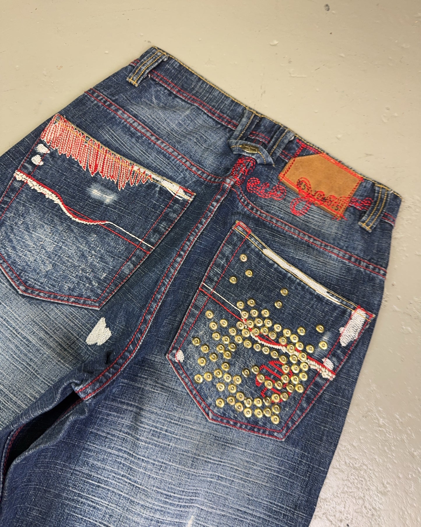 2000's Lepaco Hip Hop Baggy Jeans *very rare 28x32 (S)