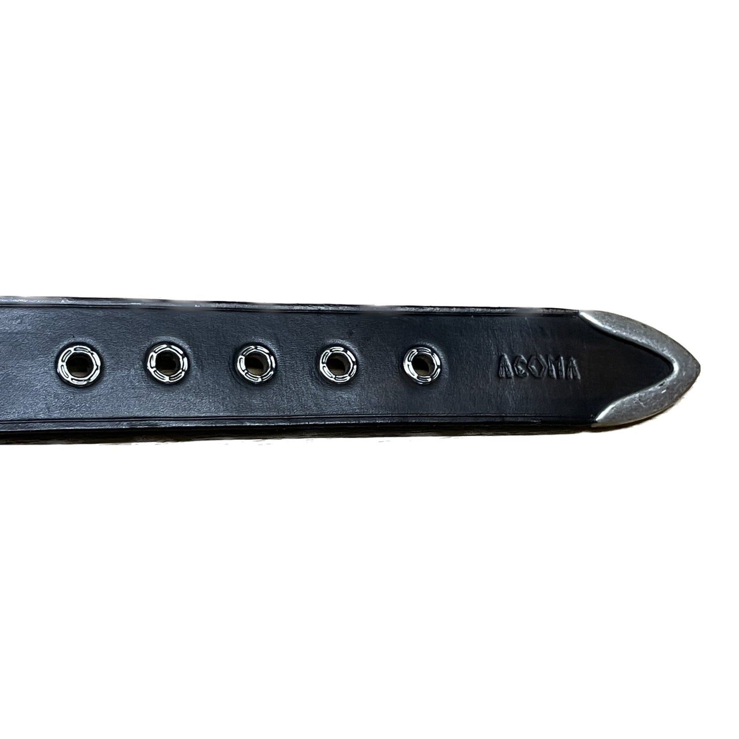 Acoma Ledergürtel handmade (gr.75) - Lennys Vintage