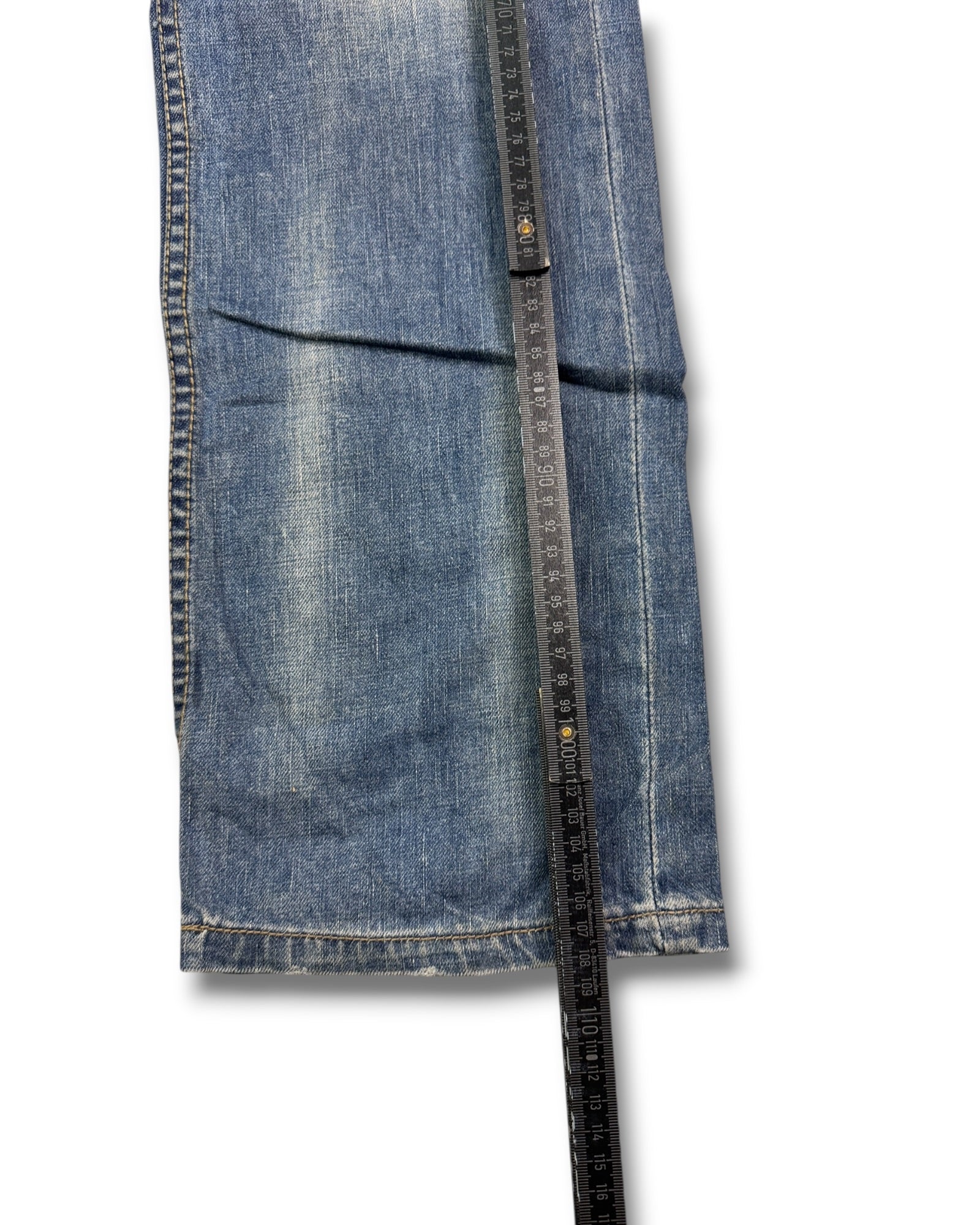 2000's Tough Japanese Straight Japanese Jeans *very rare 30x32 (M)