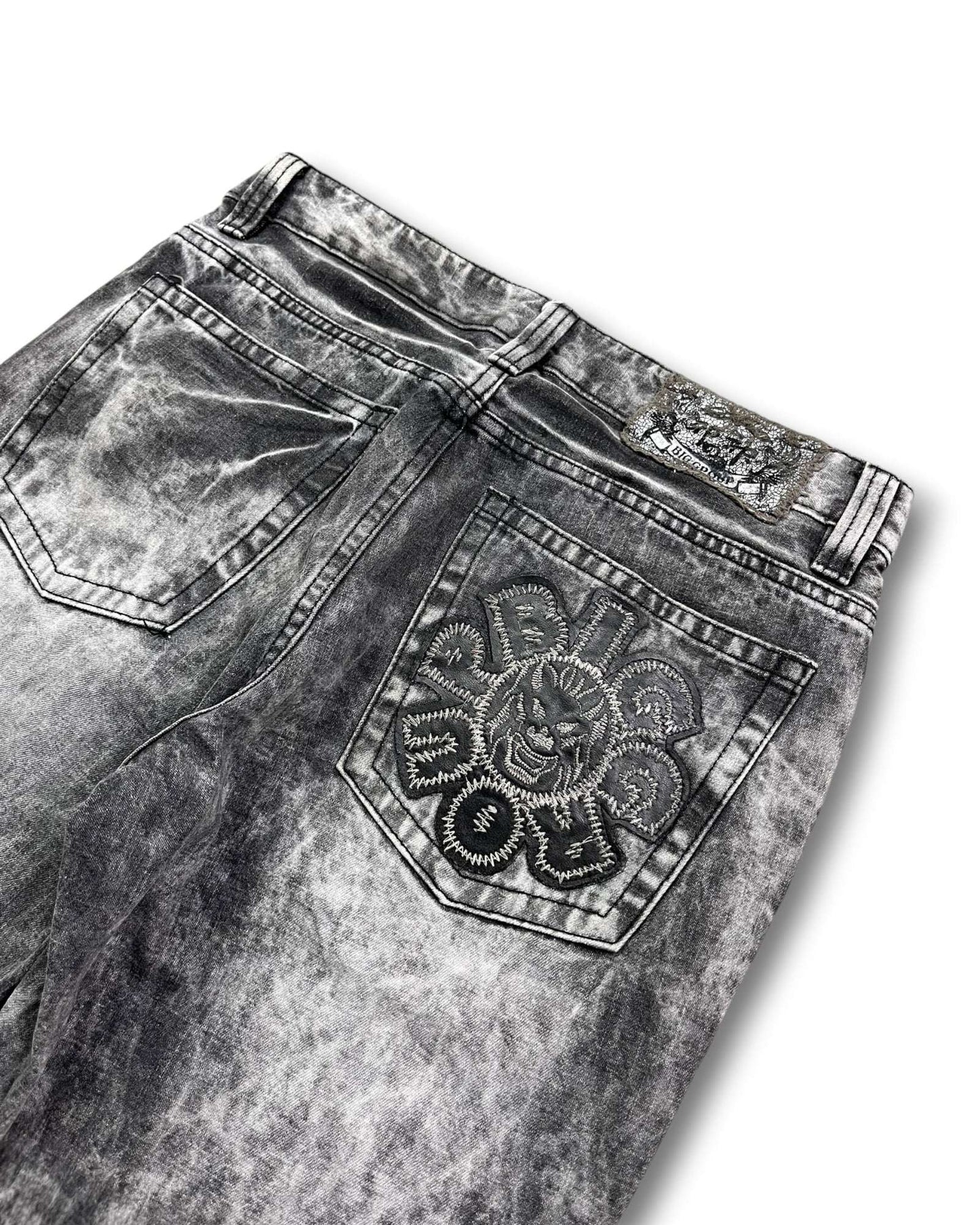 2000's Big Group Straight Japanese Jeans *rare 30x32 (M)
