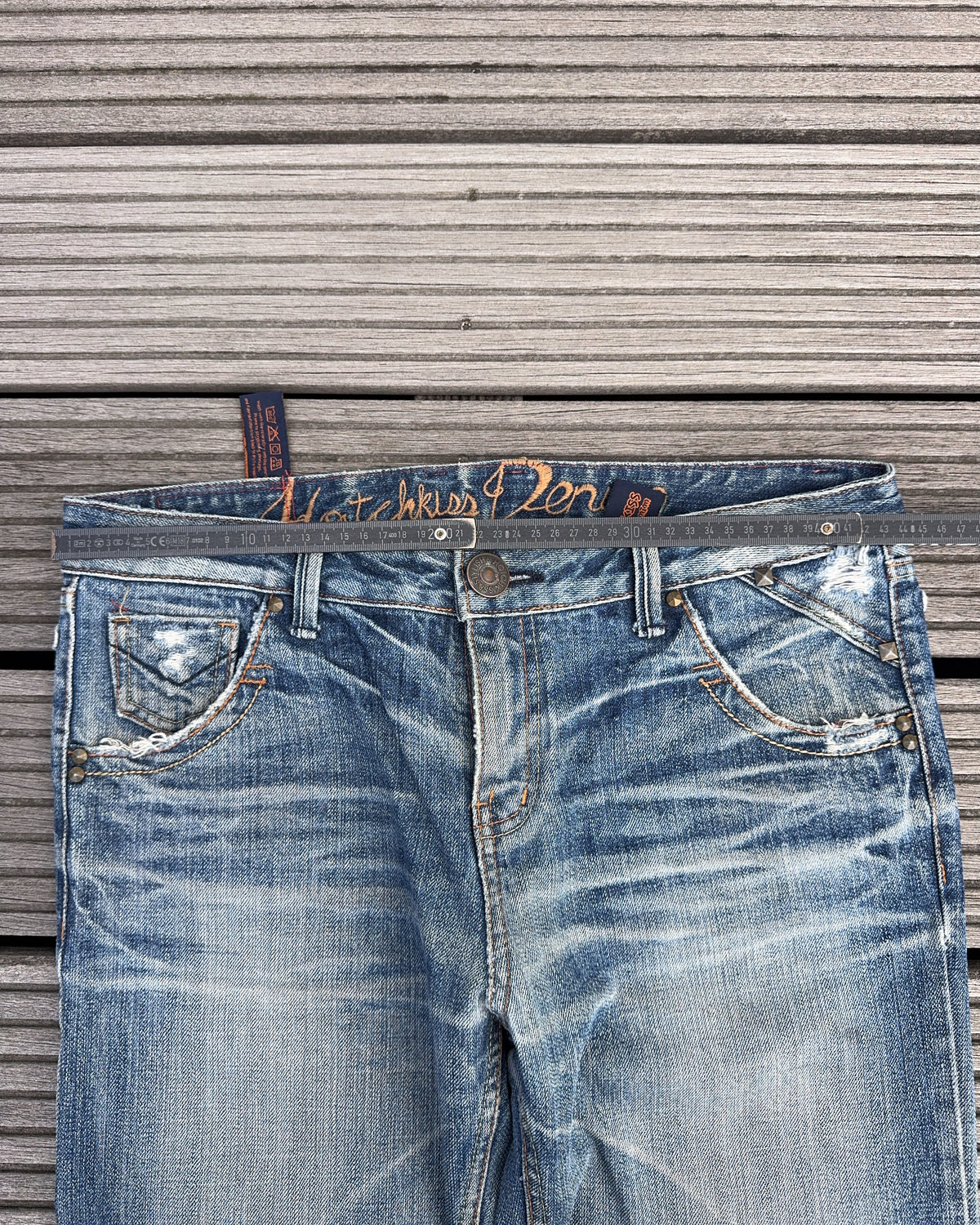 2000's Hatchkiss Denim Japanese Archive Baggy Jeans *very rare 33x30 (M)