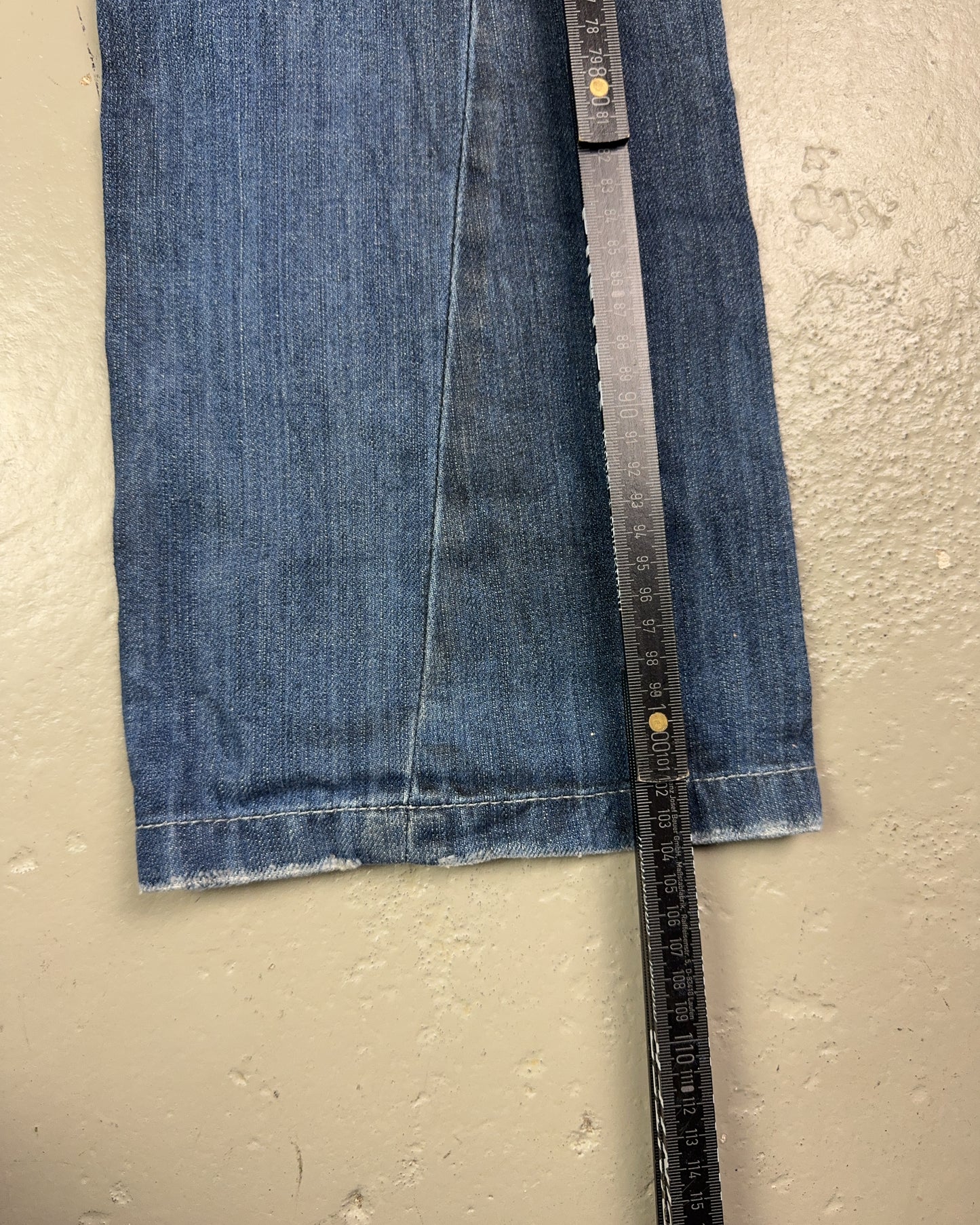 2000's Drive Korean Archive Low Waist/Bootcut Jeans Women's *very rare 28x32 (S)