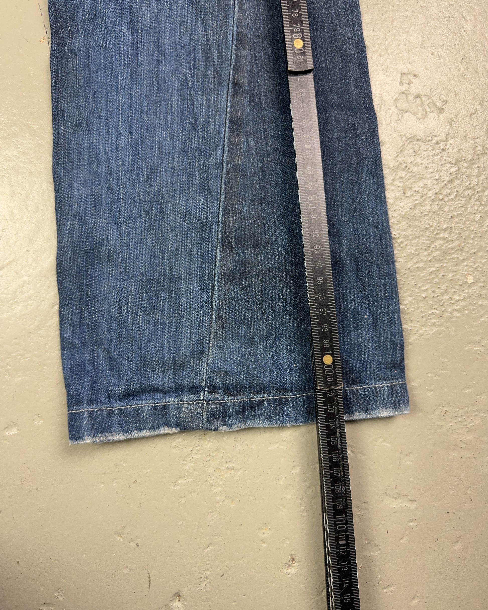 2000's Drive Korean Archive Low Waist/Bootcut Jeans Women's *very rare 28x32 (S)