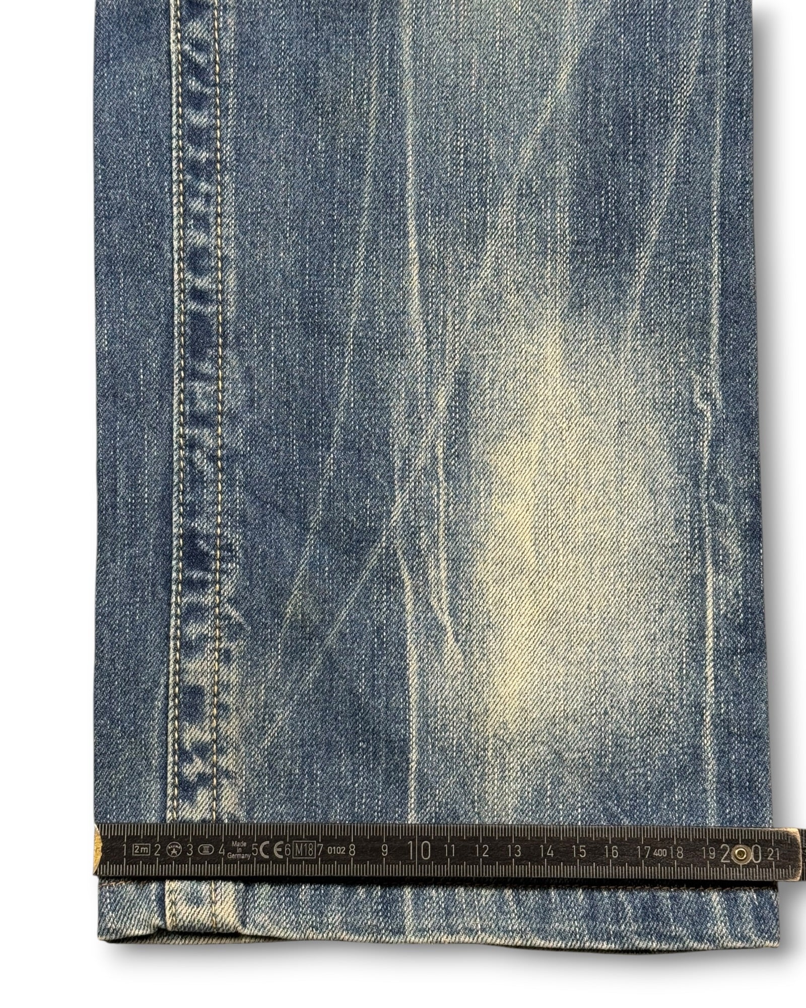2000's B-jeans Straight/Baggy Japanese Archive Jeans *very rare 30x30 (M)