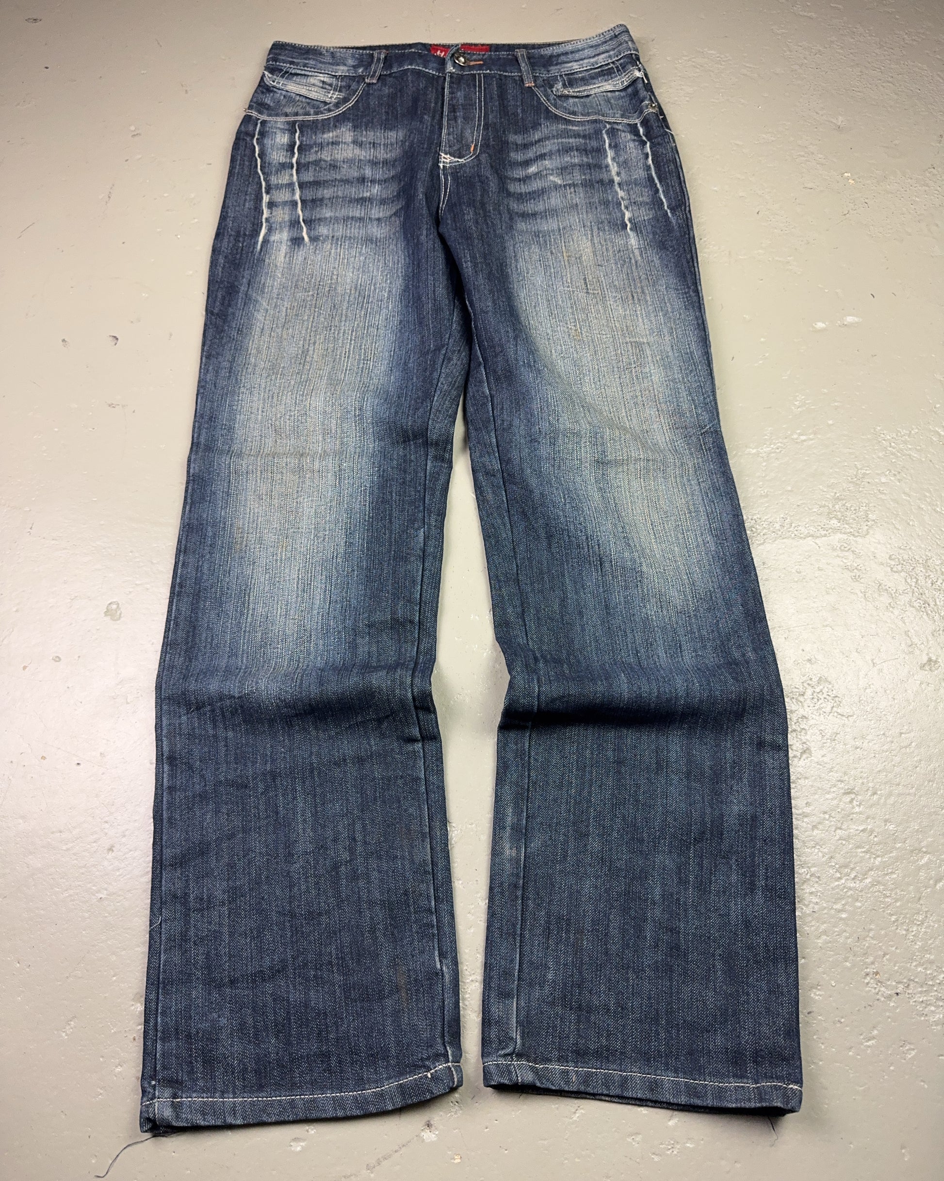 2000's Hdn Jeans Japanese Straight/Baggy Jeans *rare 32x32 (M)