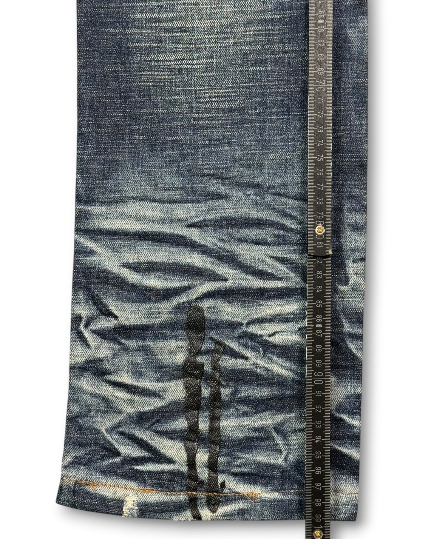 2000's A.v.h. Straight/Baggy Japanese Archive Jeans *very rare 28x30 (S)