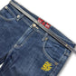 2000's Oniarai Straight/Baggy Japanese Jeans *rare 32x32 (M)
