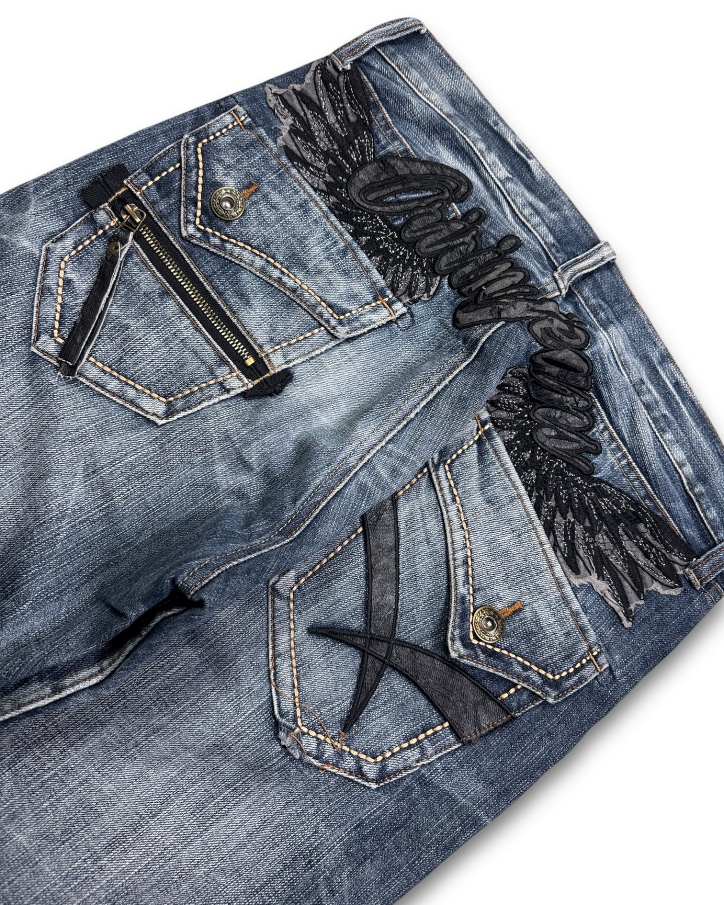 2000's Oririn Straight/Baggy Japanese Archive Jeans *extremely rare 32x32 (M)