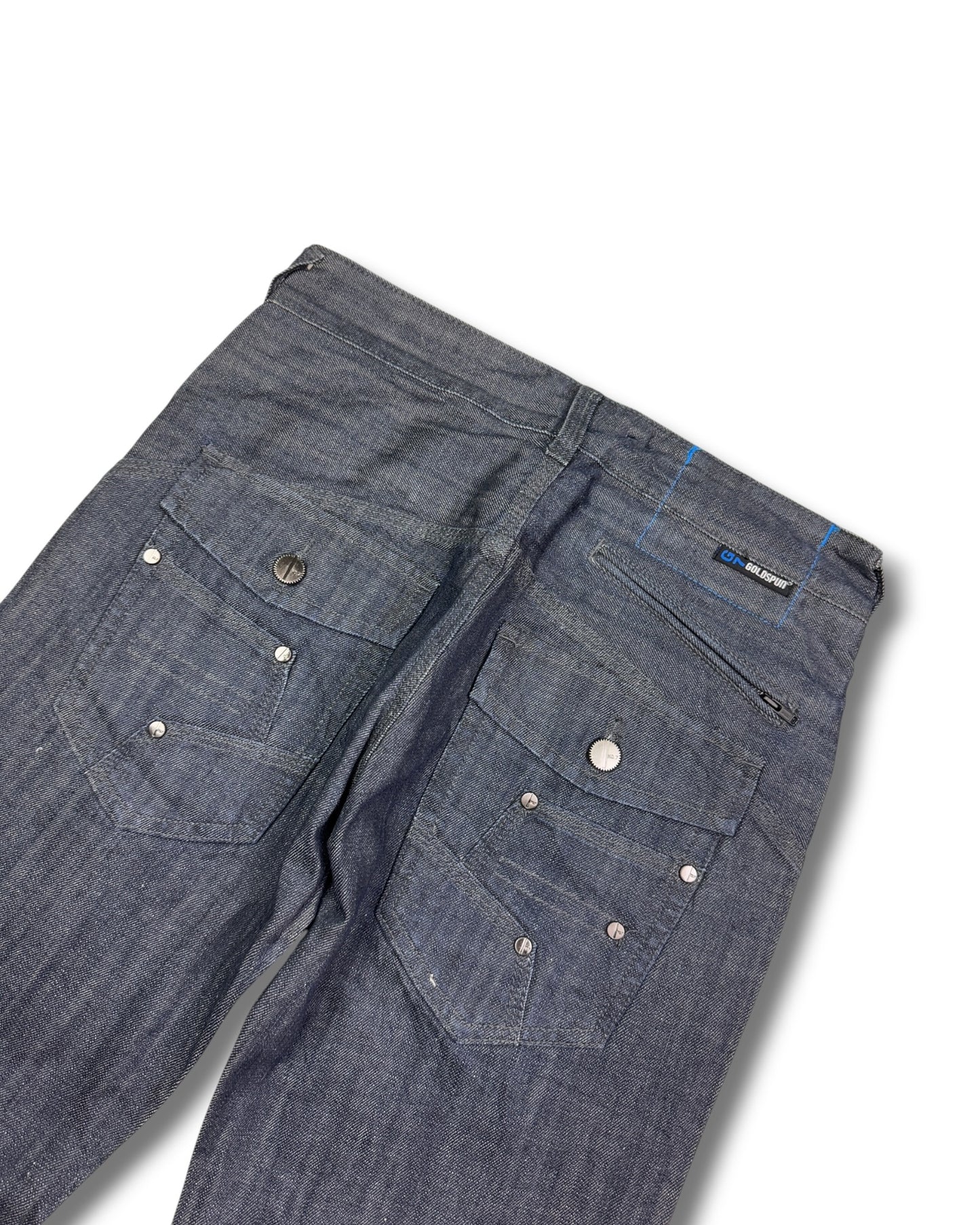 2000's Goldspun Straight Japanese Jeans *rare 32x34 (M)