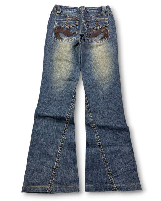 2000's Southpole Low Waist/Bootcut Jeans Women's *rare 26x30 (XS)