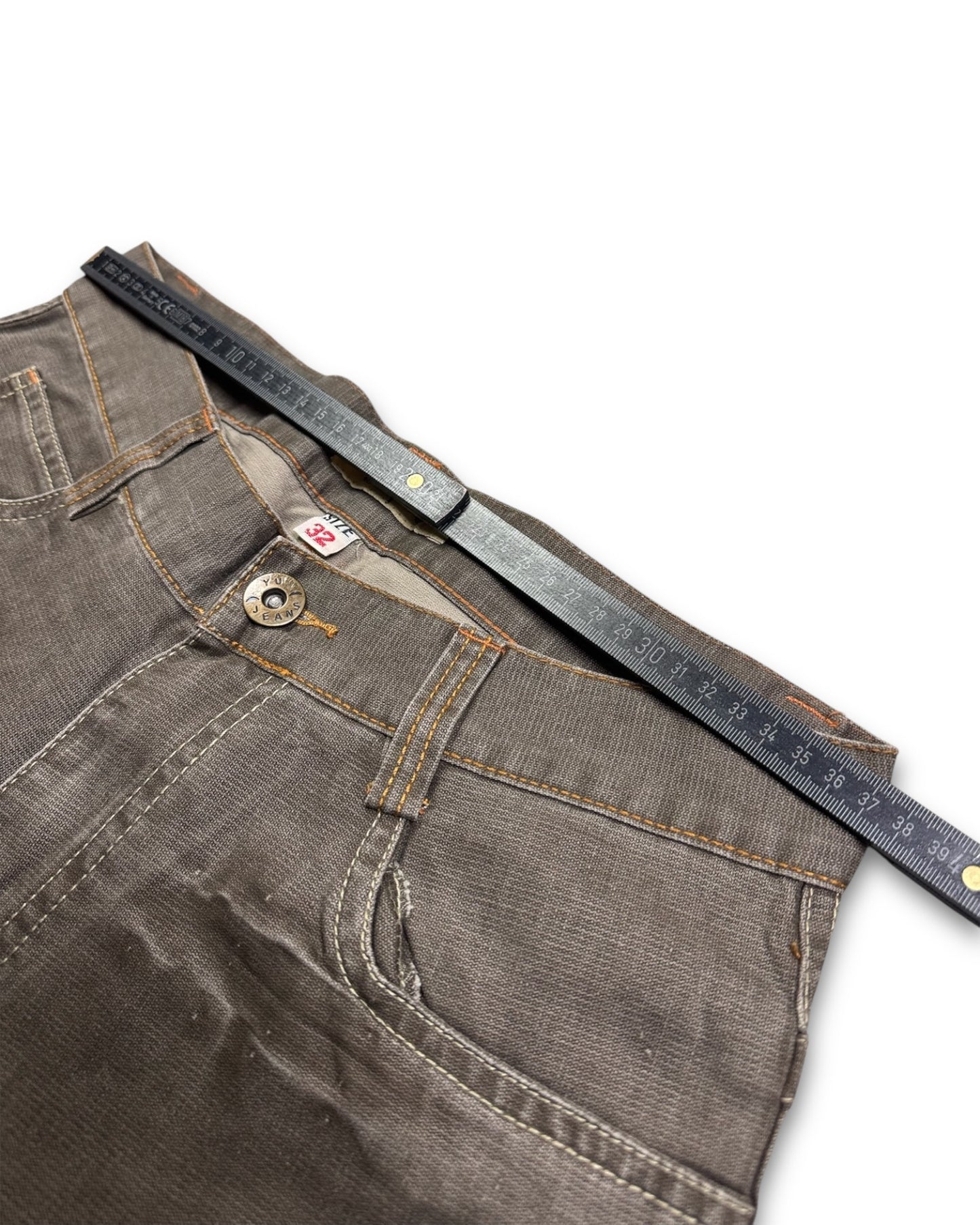 2000's Yu Straight/Baggy Japanese Jeans *rare 28x32 (S)