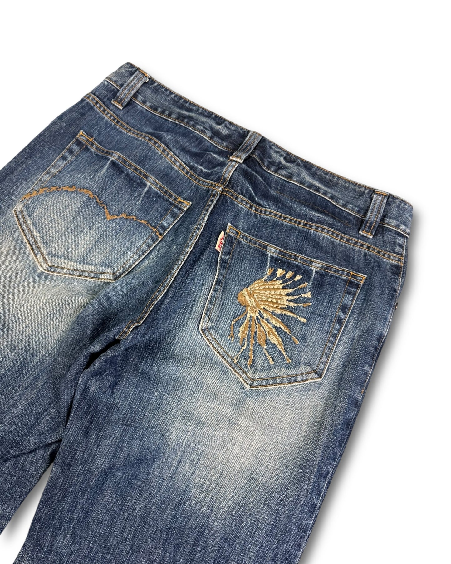 2000's J925 Baggy Japanese Jeans *very rare 36x34 (XL)