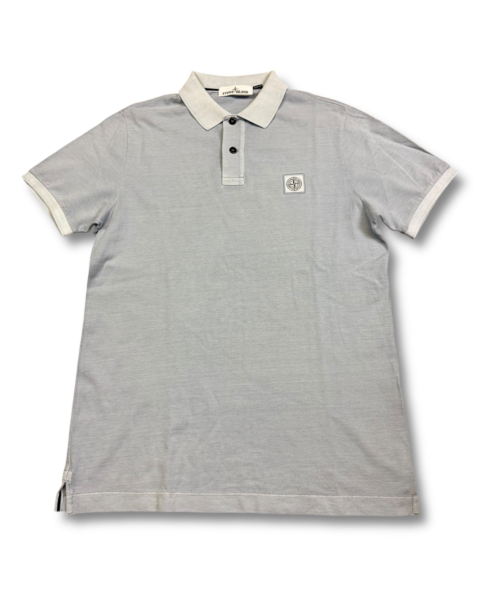 2000's Stone Island Polo Shirt *very rare (L)