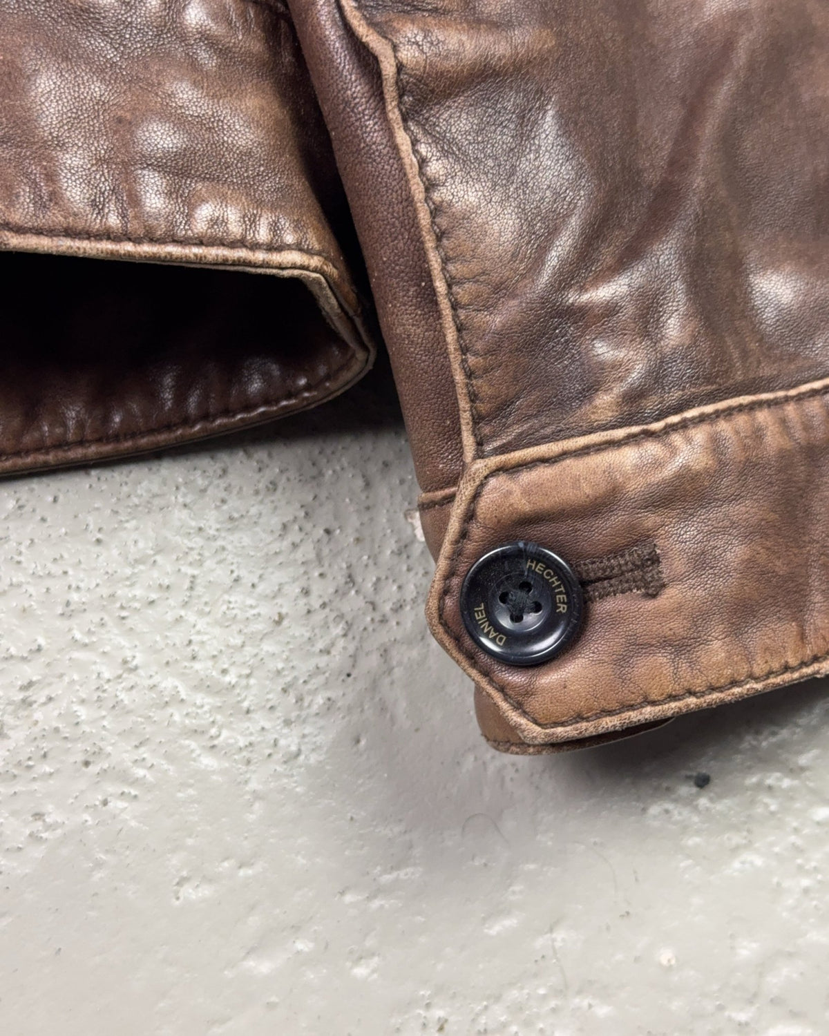 2000's Daniel Hechter Leather Jacket *rare (L)
