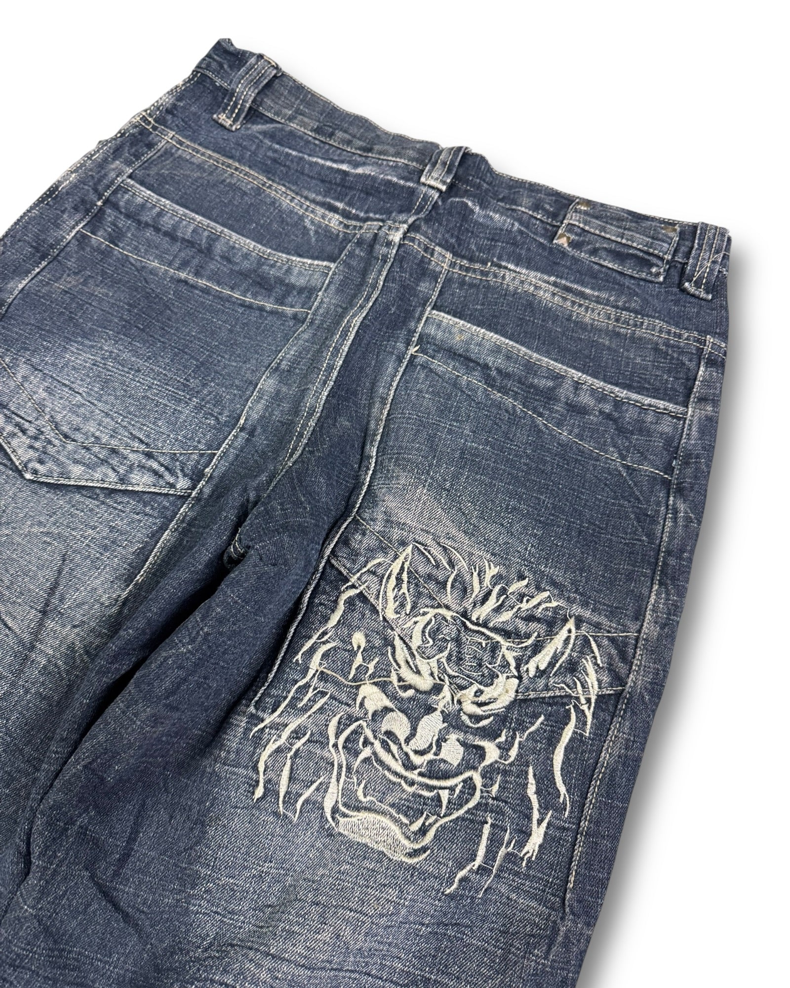 2000's Straight/Baggy Japanese Baggy Jeans *rare 30x32 (M)