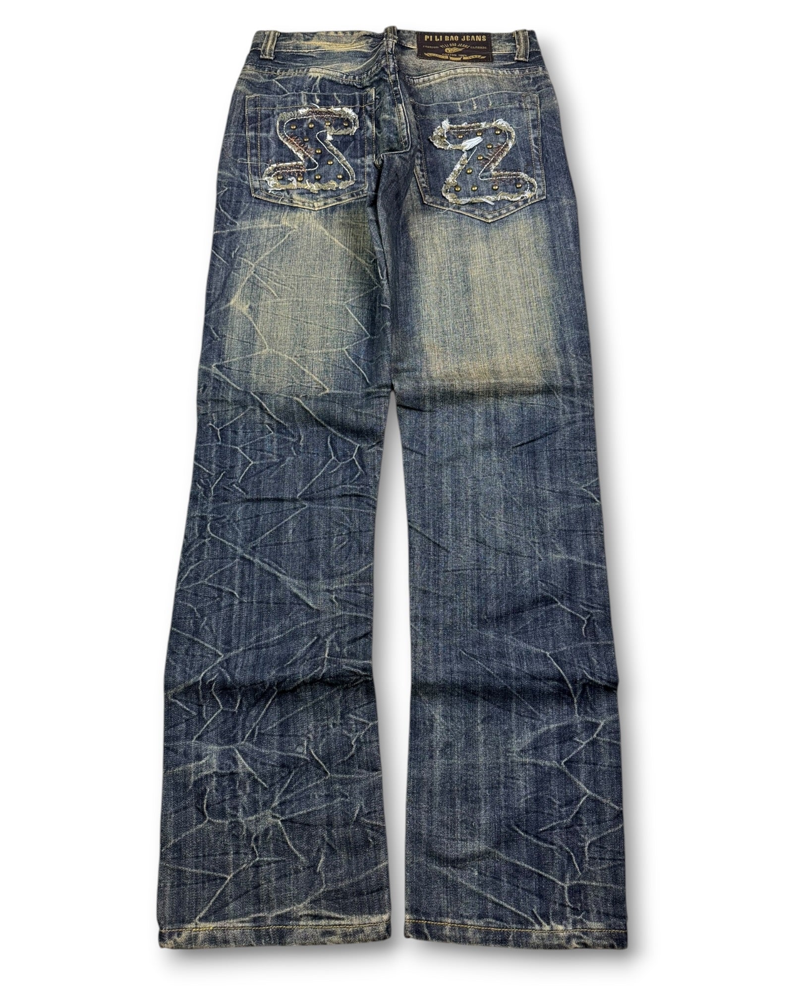 2000's Pili Bao Jeans Japanese Straight Jeans * 28x32 (S)