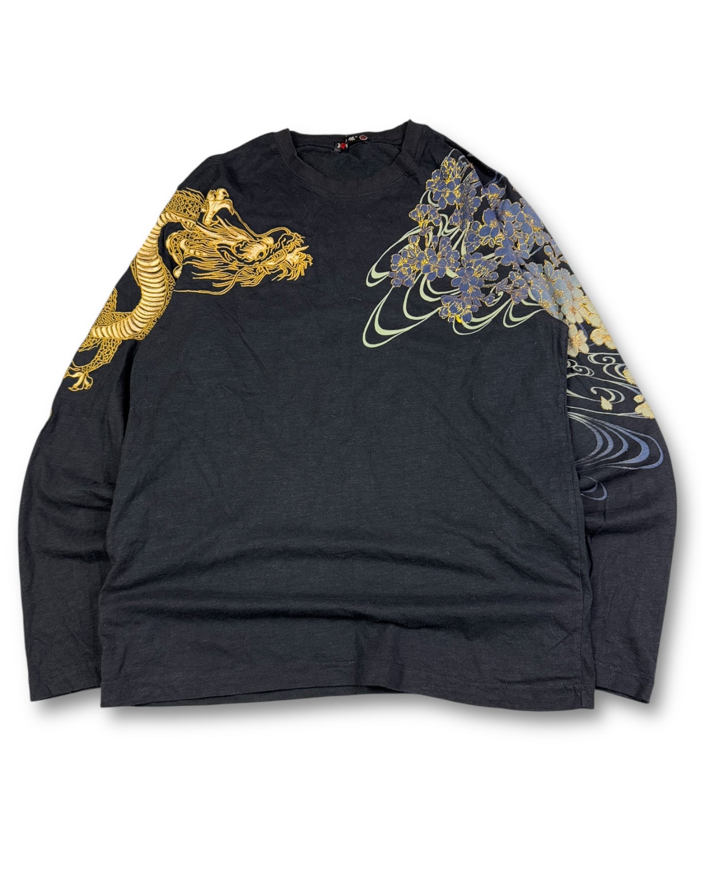 2000's Japanese Dragon Longsleeve *rare (L)