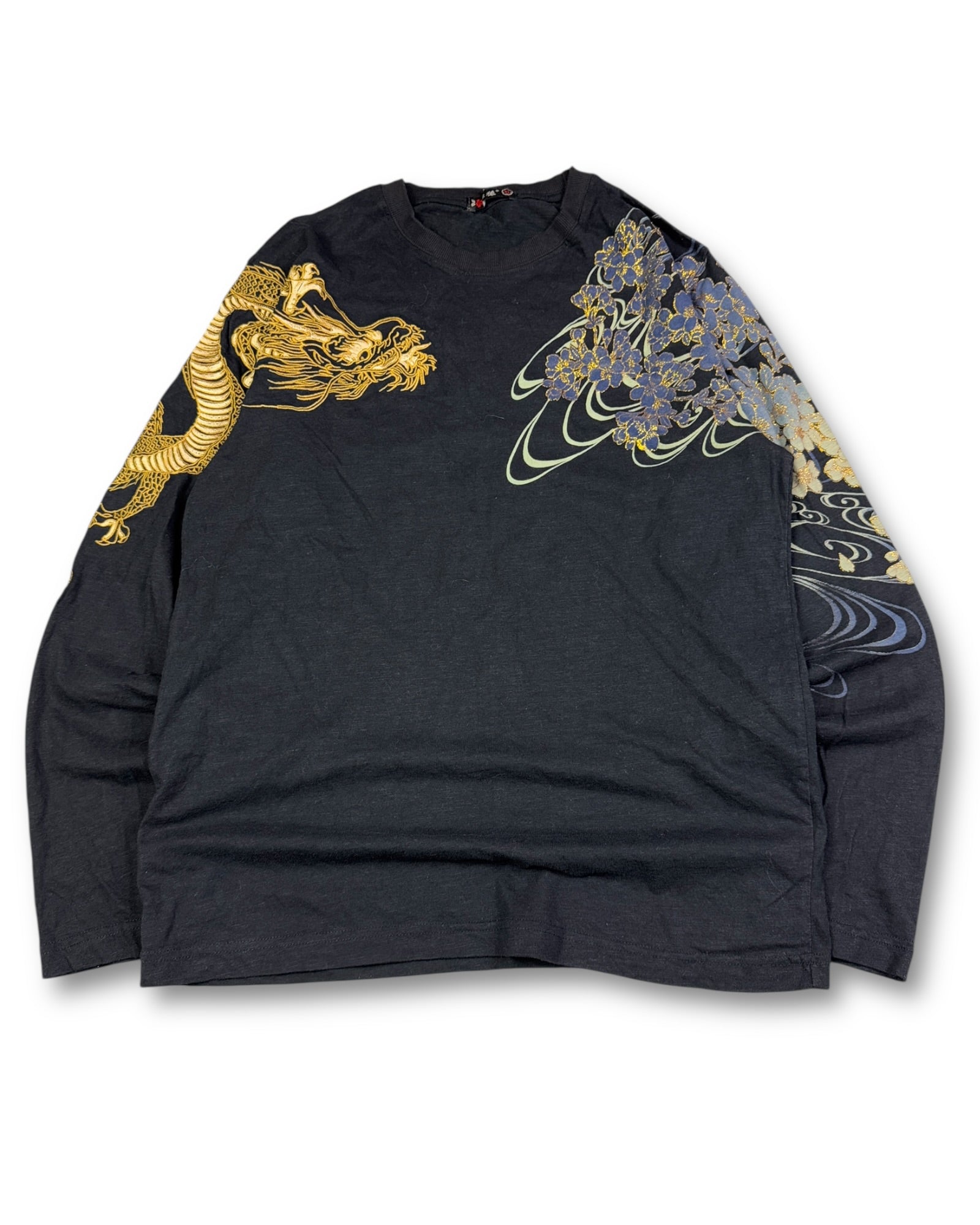 2000's Japanese Dragon Longsleeve *rare (L)