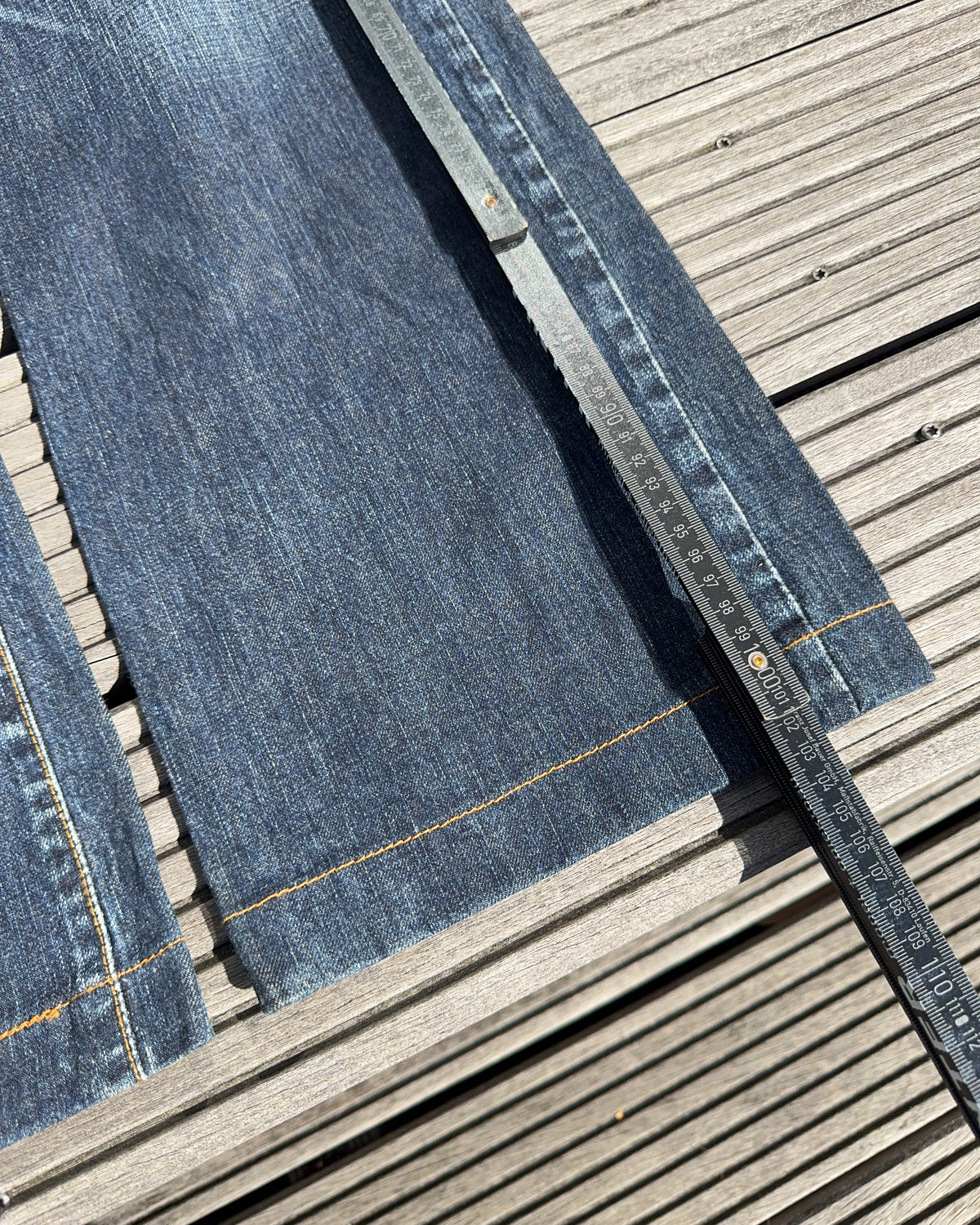 2000's Japanese Straight/Baggy Jeans *rare 36x32 (XL)