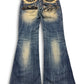 2000's Studio R.P. Low Waist/Bootcut Japanese Archive Jeans Women's *very rare 32x28 (M)